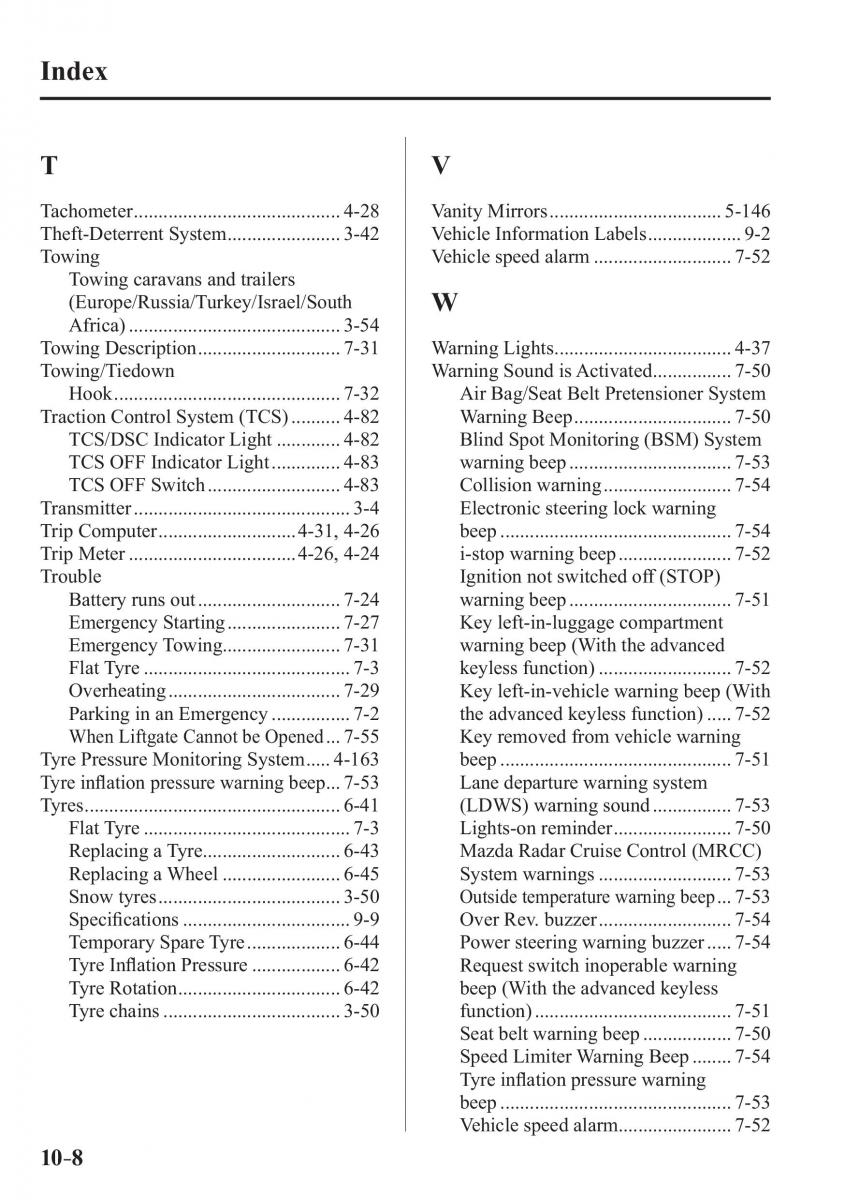 Mazda CX 3 owners manual / page 654