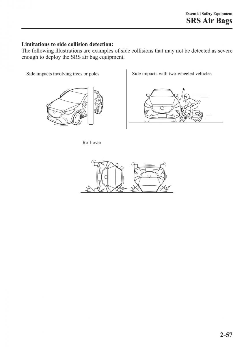 Mazda CX 3 owners manual / page 77