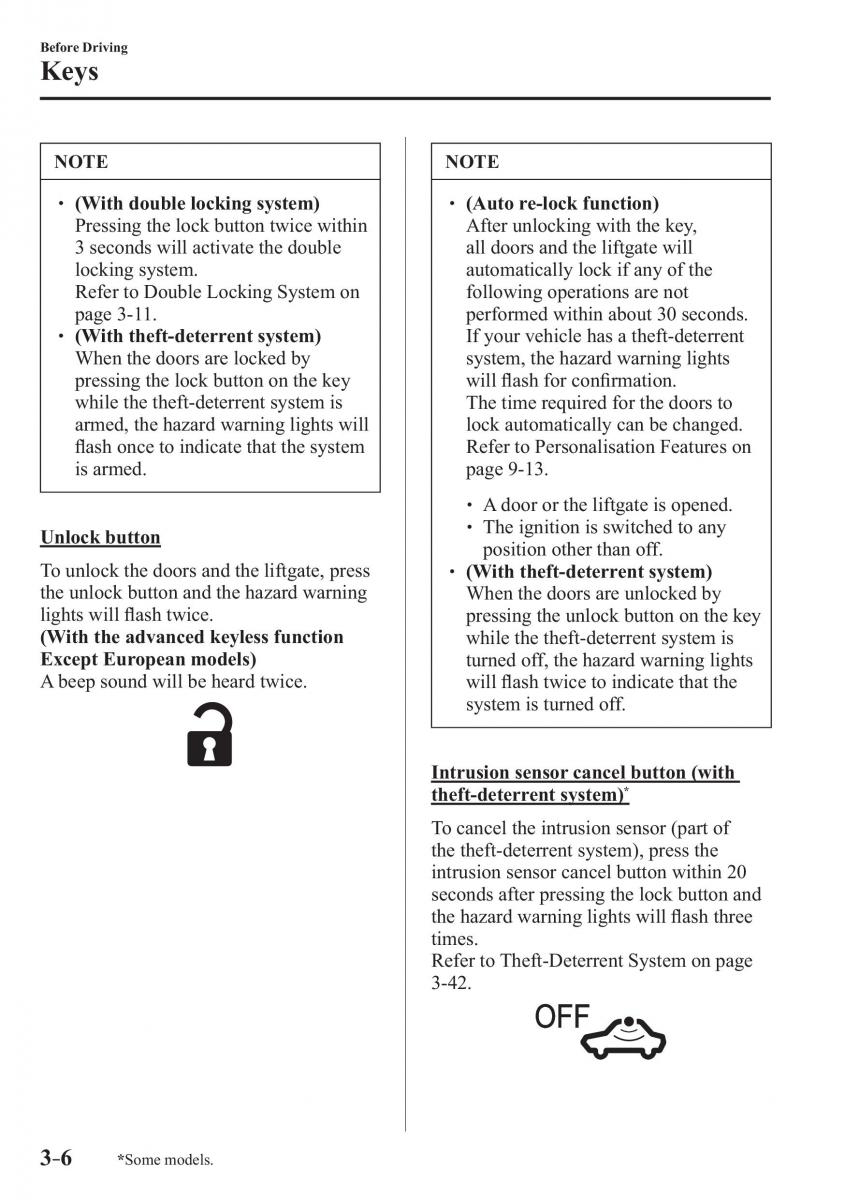 Mazda CX 3 owners manual / page 84