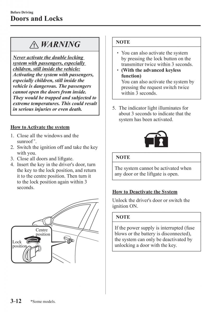 Mazda CX 3 owners manual / page 90