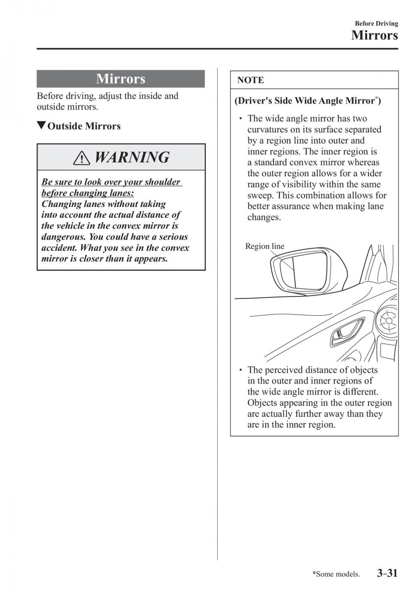 Mazda CX 3 owners manual / page 109