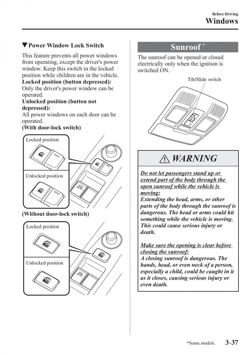 Mazda CX 3 owners manual / page 115