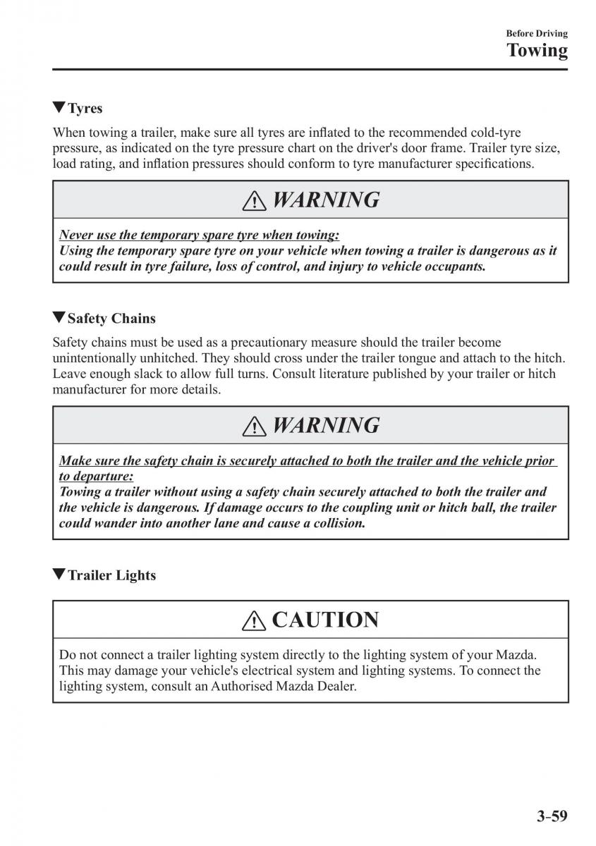 Mazda CX 3 owners manual / page 137