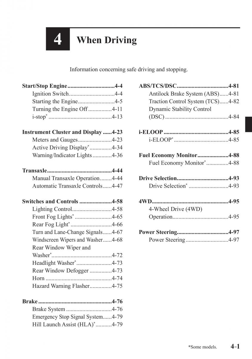 Mazda CX 3 owners manual / page 141