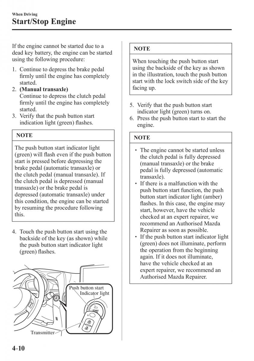 Mazda CX 3 owners manual / page 150