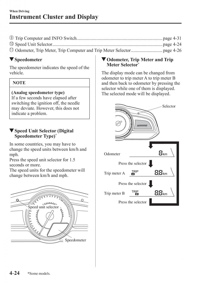 Mazda CX 3 owners manual / page 164