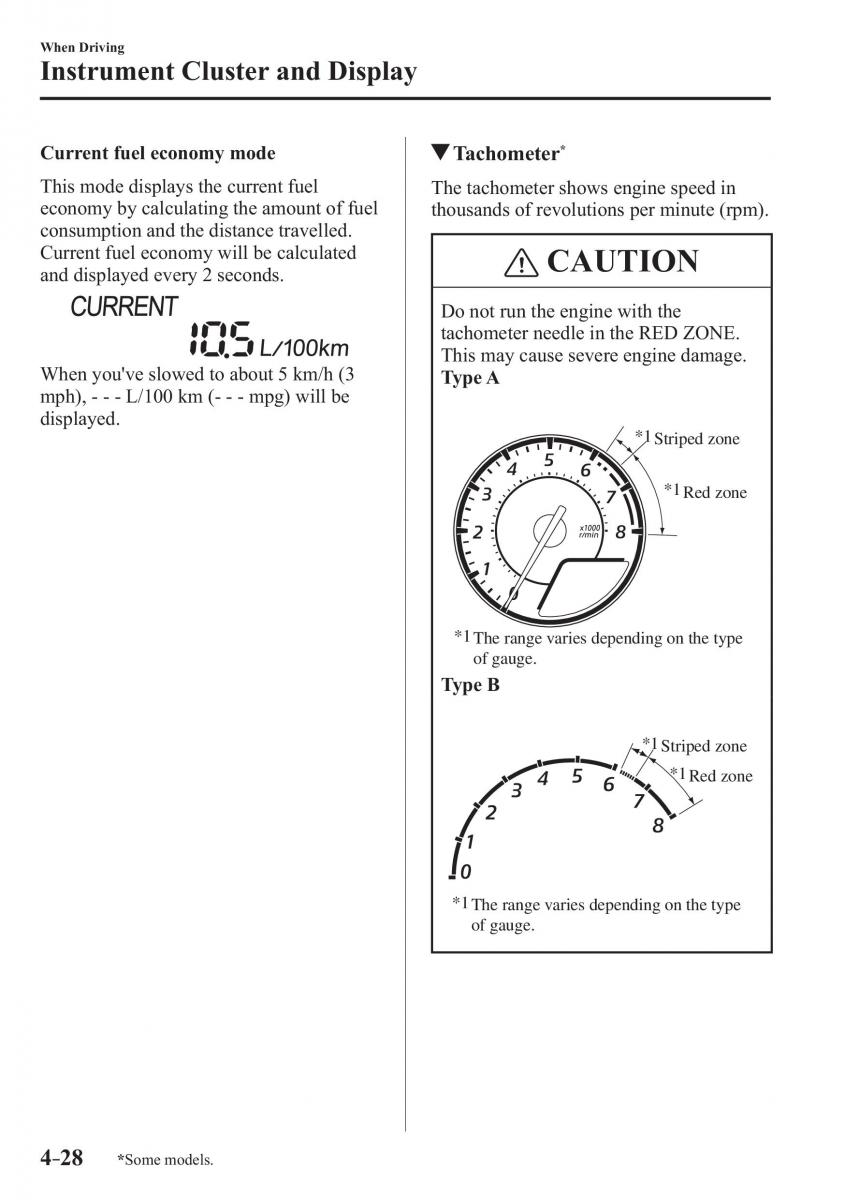 Mazda CX 3 owners manual / page 168