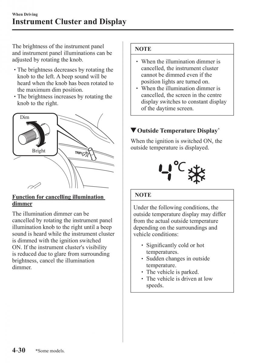 Mazda CX 3 owners manual / page 170