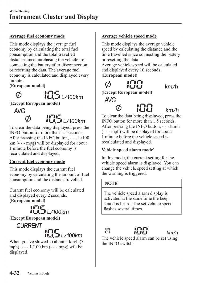 Mazda CX 3 owners manual / page 172