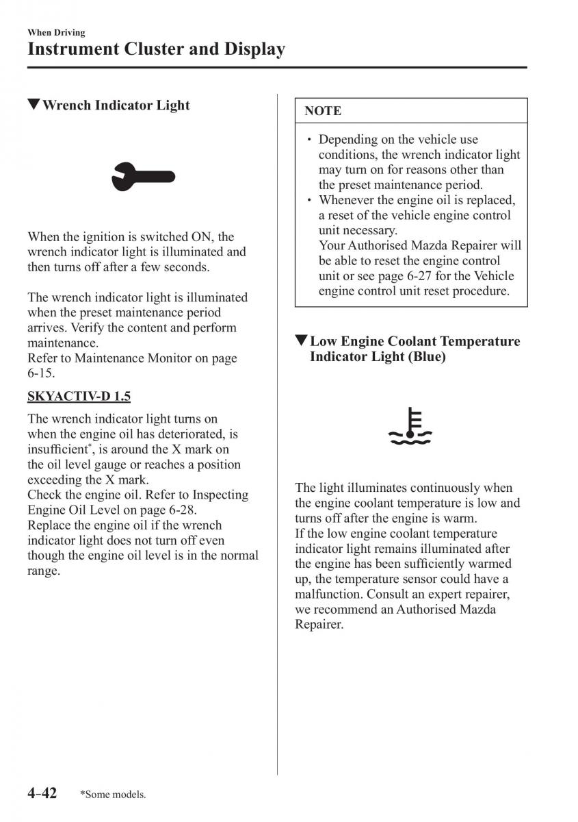 Mazda CX 3 owners manual / page 182