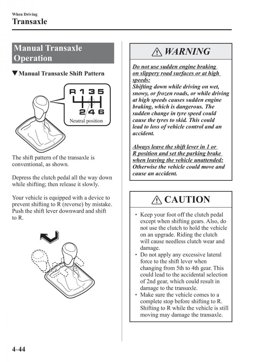 Mazda CX 3 owners manual / page 184