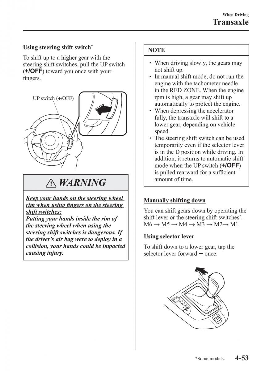 Mazda CX 3 owners manual / page 193