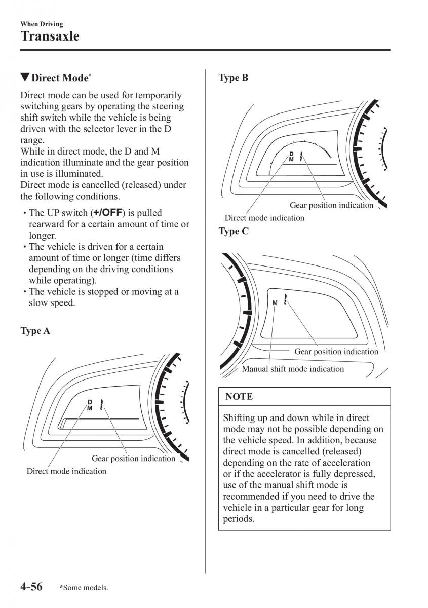 Mazda CX 3 owners manual / page 196