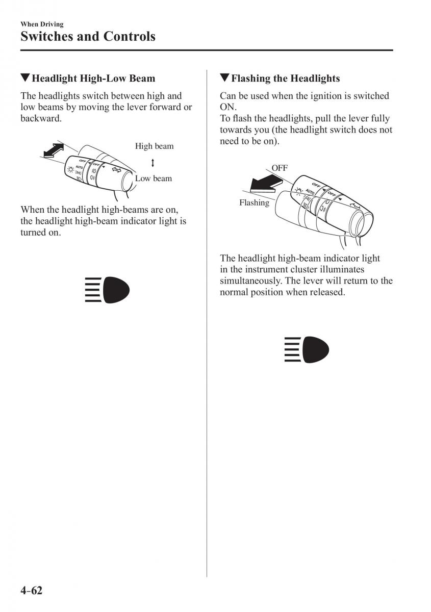 Mazda CX 3 owners manual / page 202