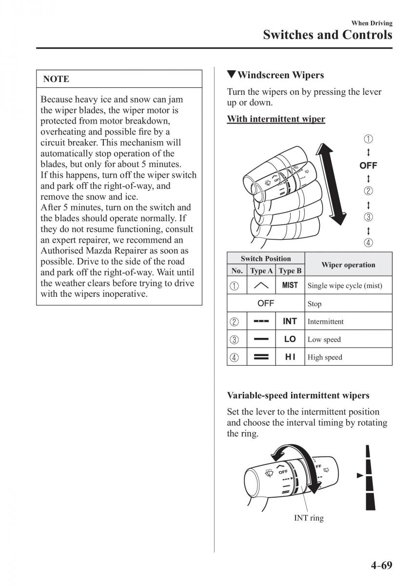 Mazda CX 3 owners manual / page 209