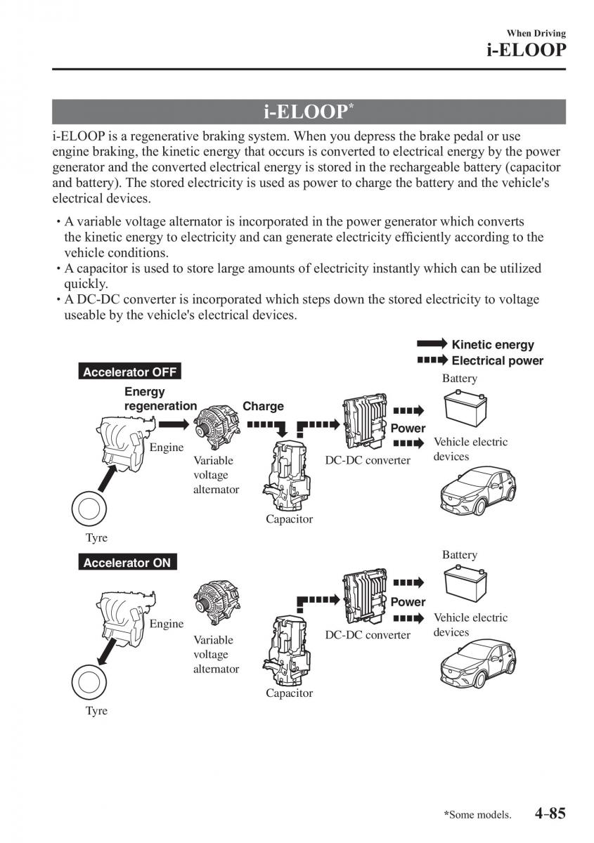 Mazda CX 3 owners manual / page 225