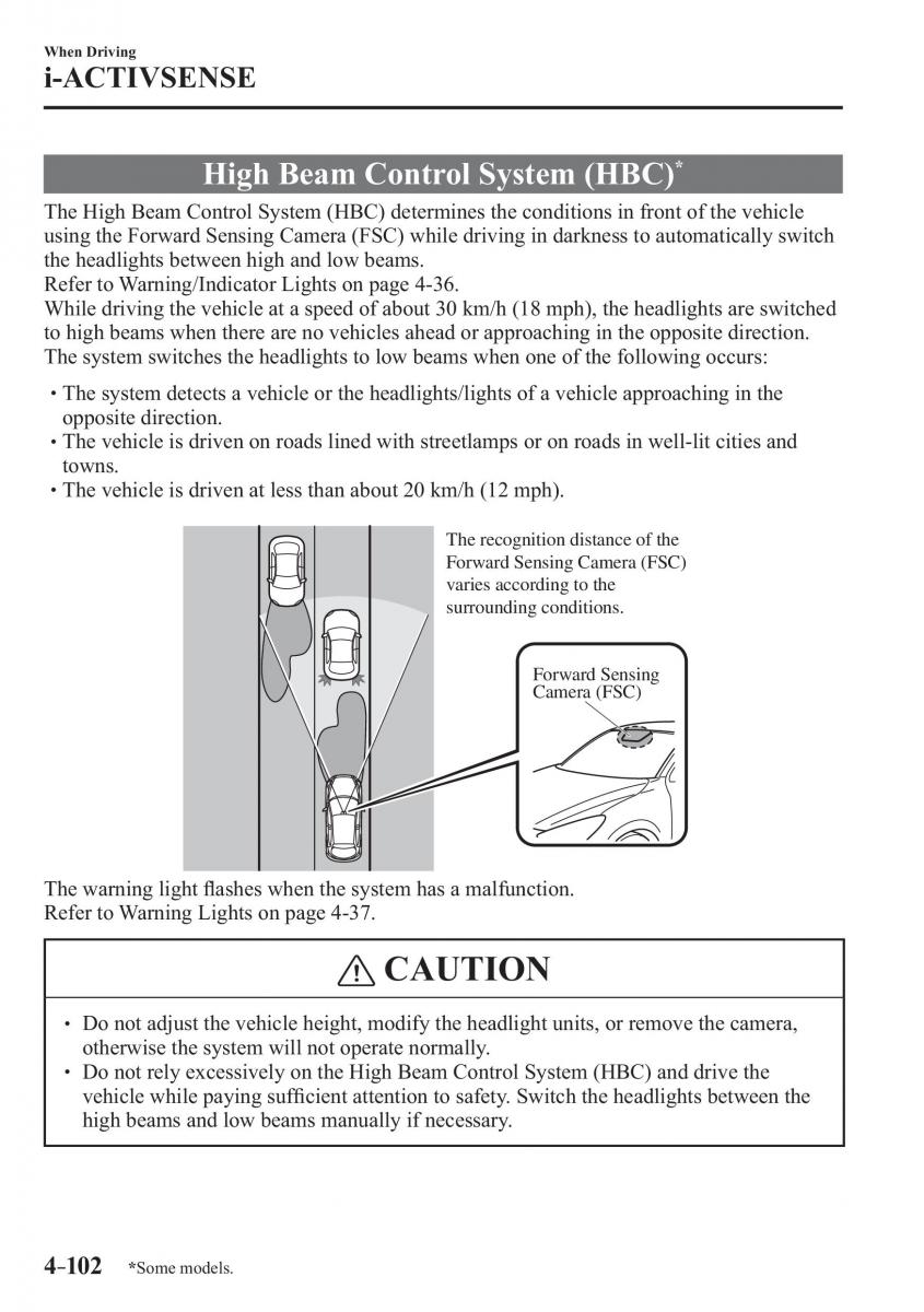 Mazda CX 3 owners manual / page 242