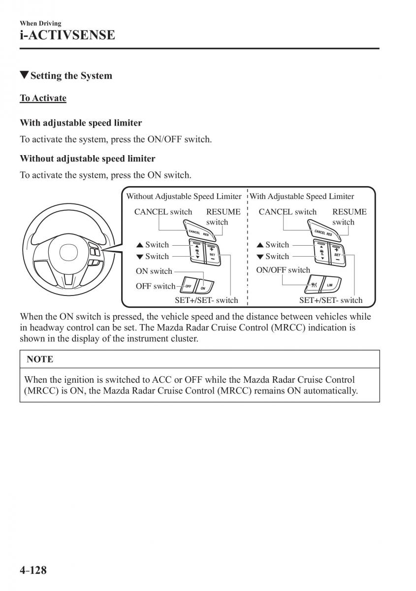 Mazda CX 3 owners manual / page 268