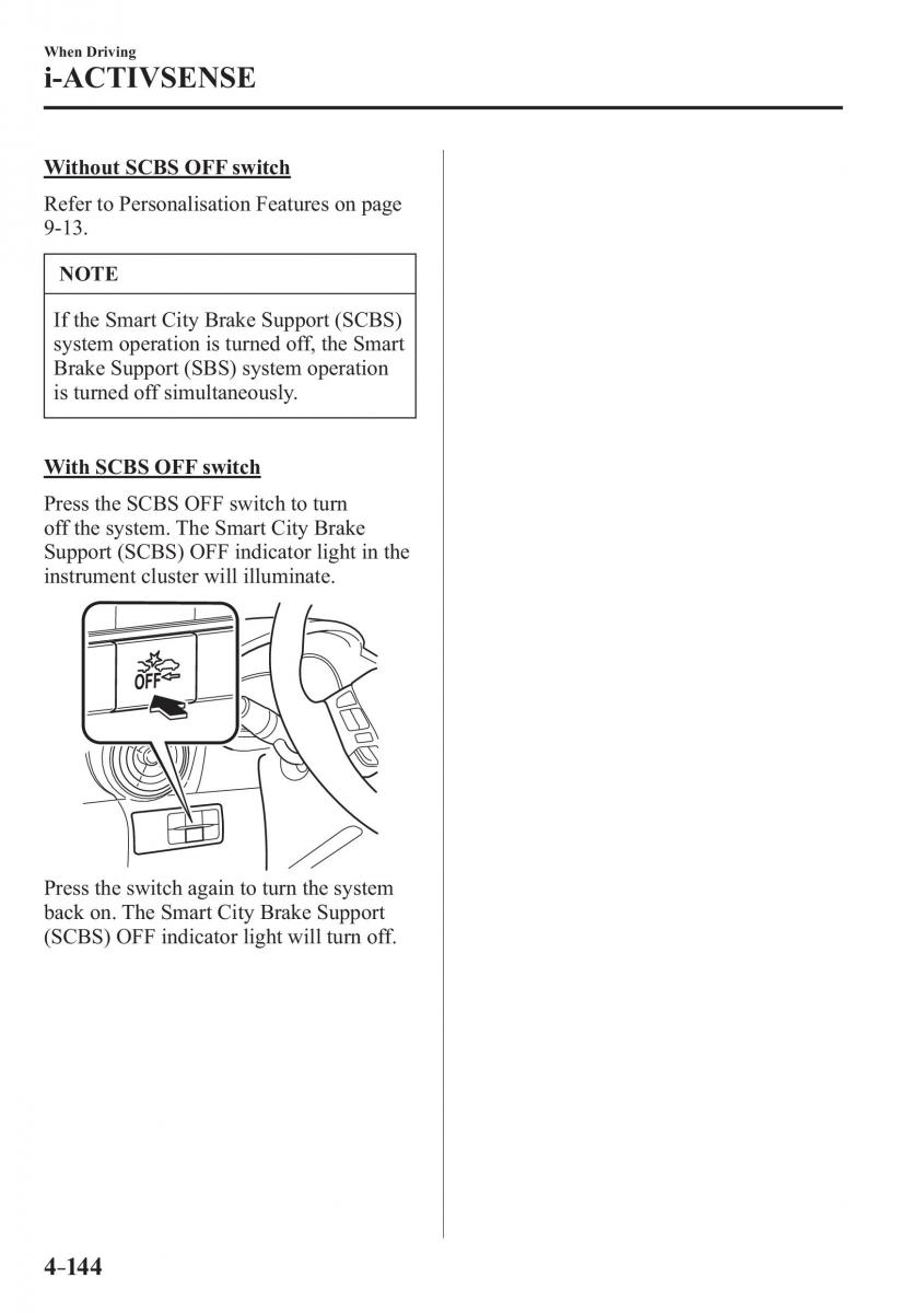 Mazda CX 3 owners manual / page 284