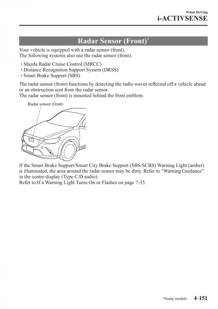 Mazda CX 3 owners manual / page 291