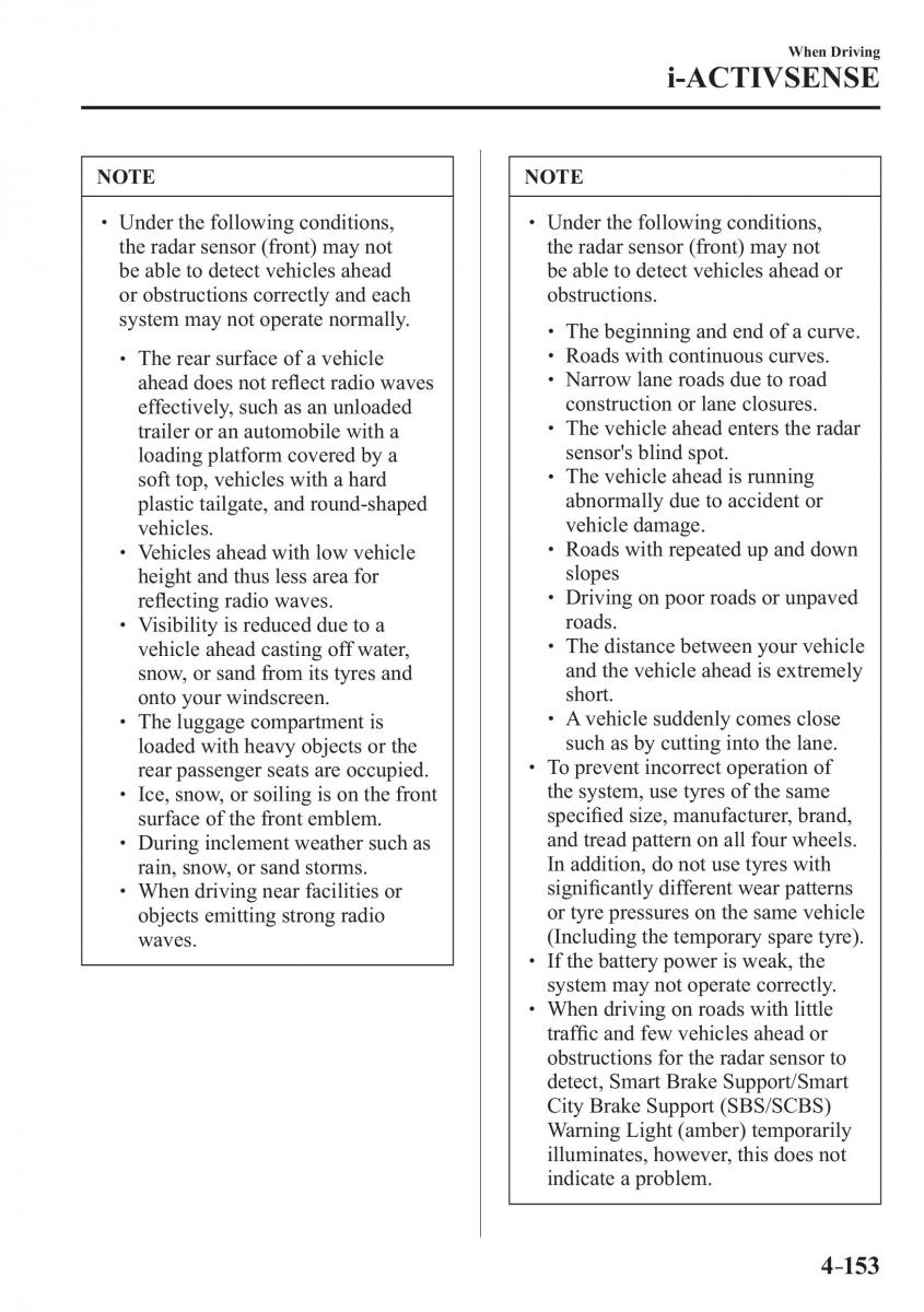 Mazda CX 3 owners manual / page 293