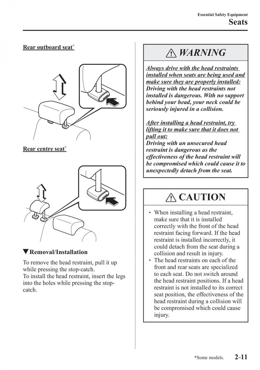 Mazda CX 3 owners manual / page 31