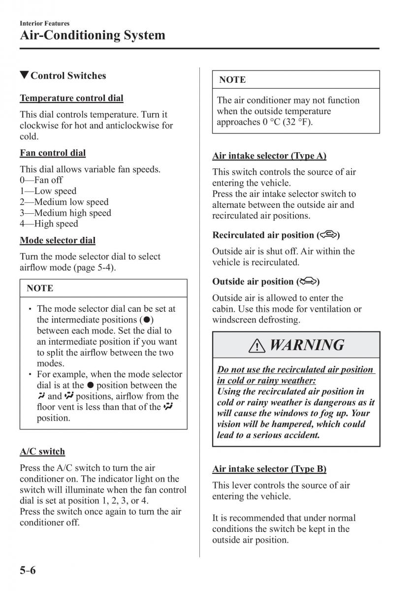 Mazda CX 3 owners manual / page 328