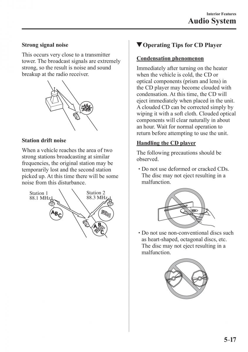 Mazda CX 3 owners manual / page 339