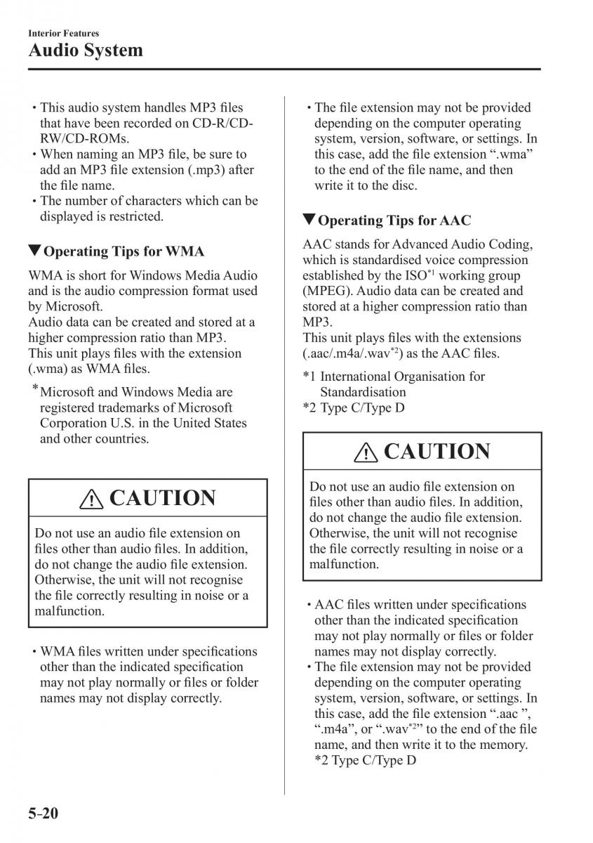 Mazda CX 3 owners manual / page 342