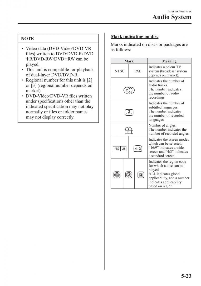 Mazda CX 3 owners manual / page 345