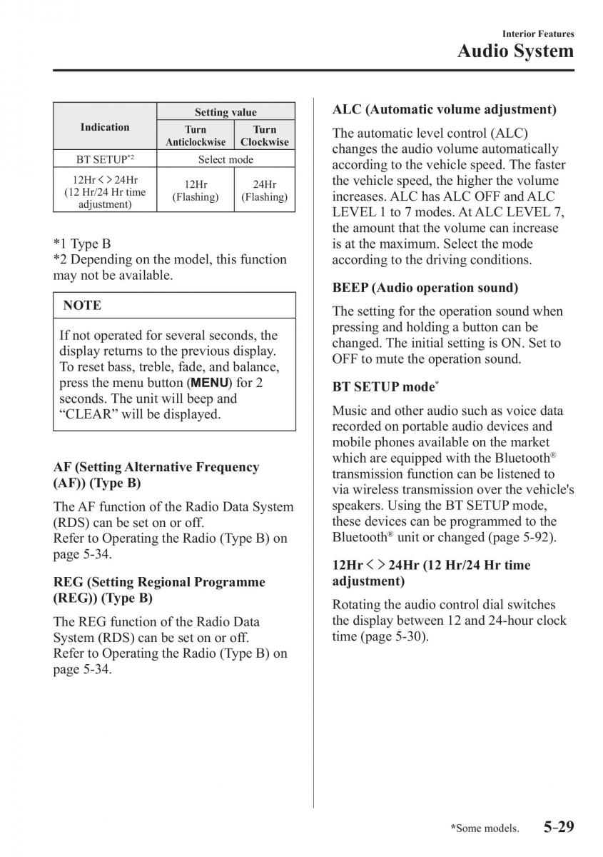 Mazda CX 3 owners manual / page 351