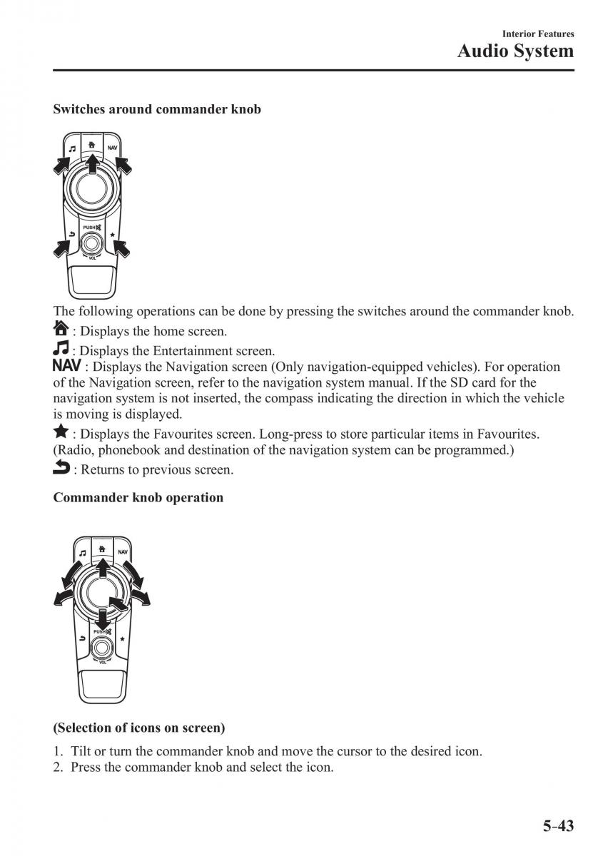 Mazda CX 3 owners manual / page 365