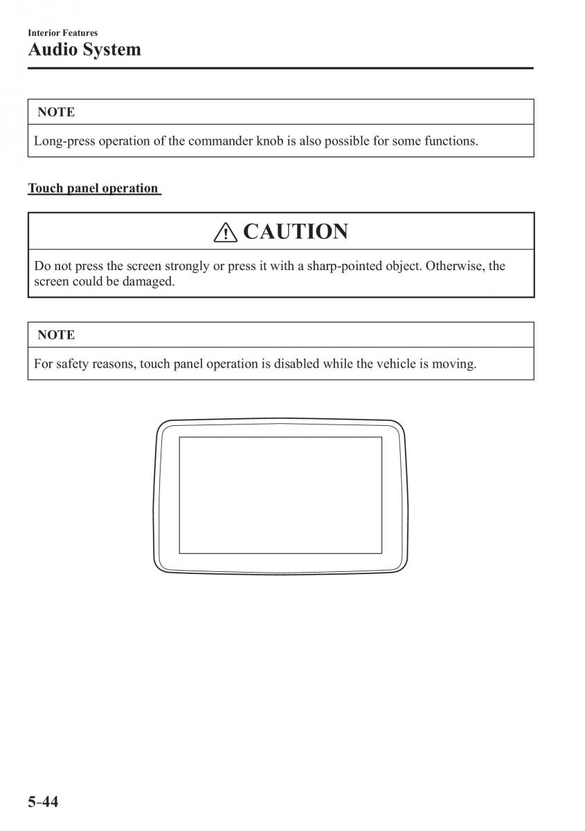 Mazda CX 3 owners manual / page 366