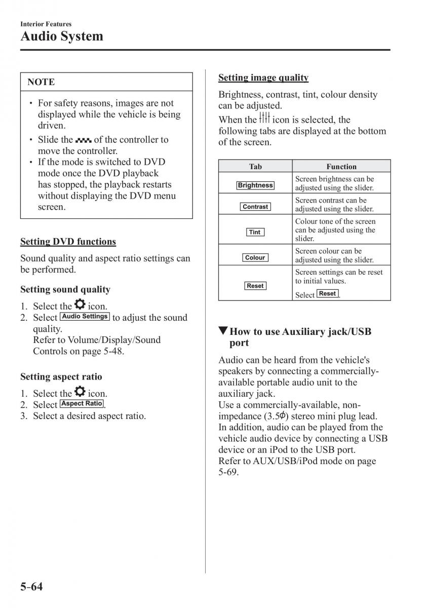 Mazda CX 3 owners manual / page 386