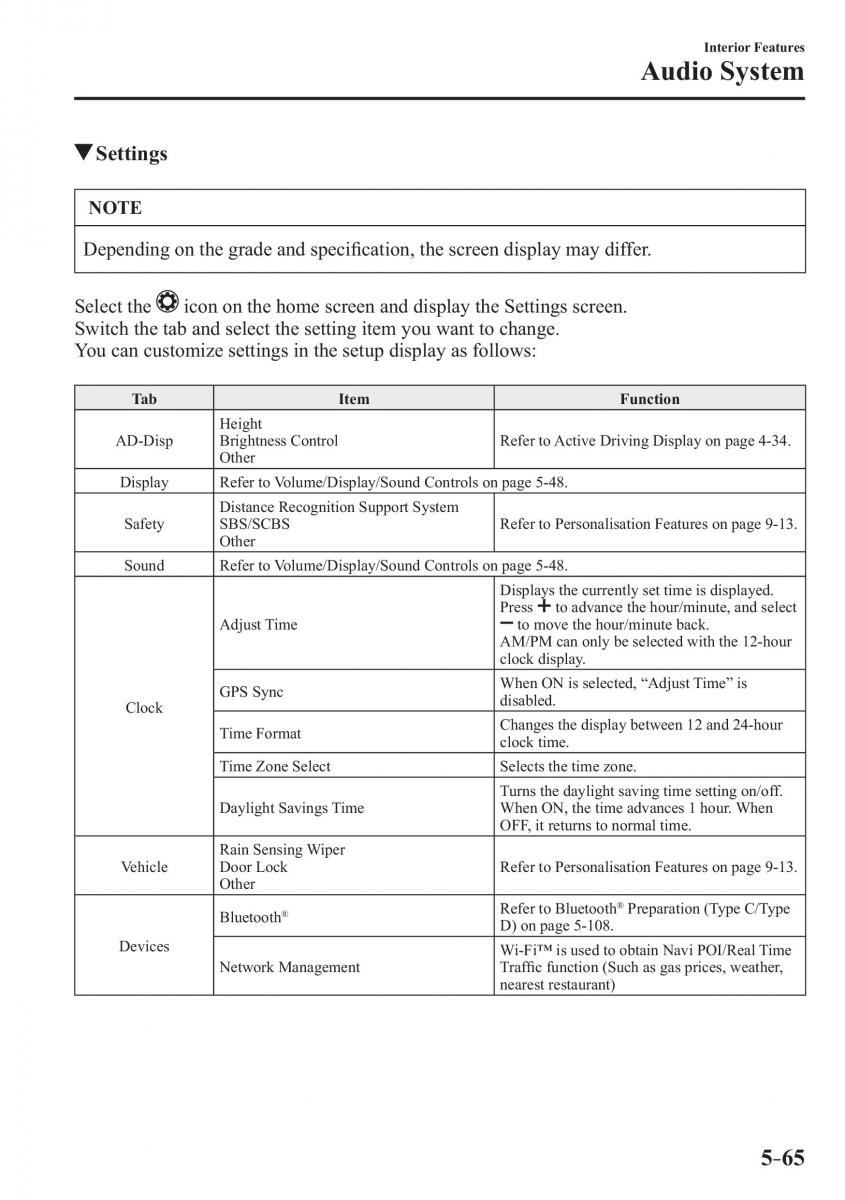 Mazda CX 3 owners manual / page 387