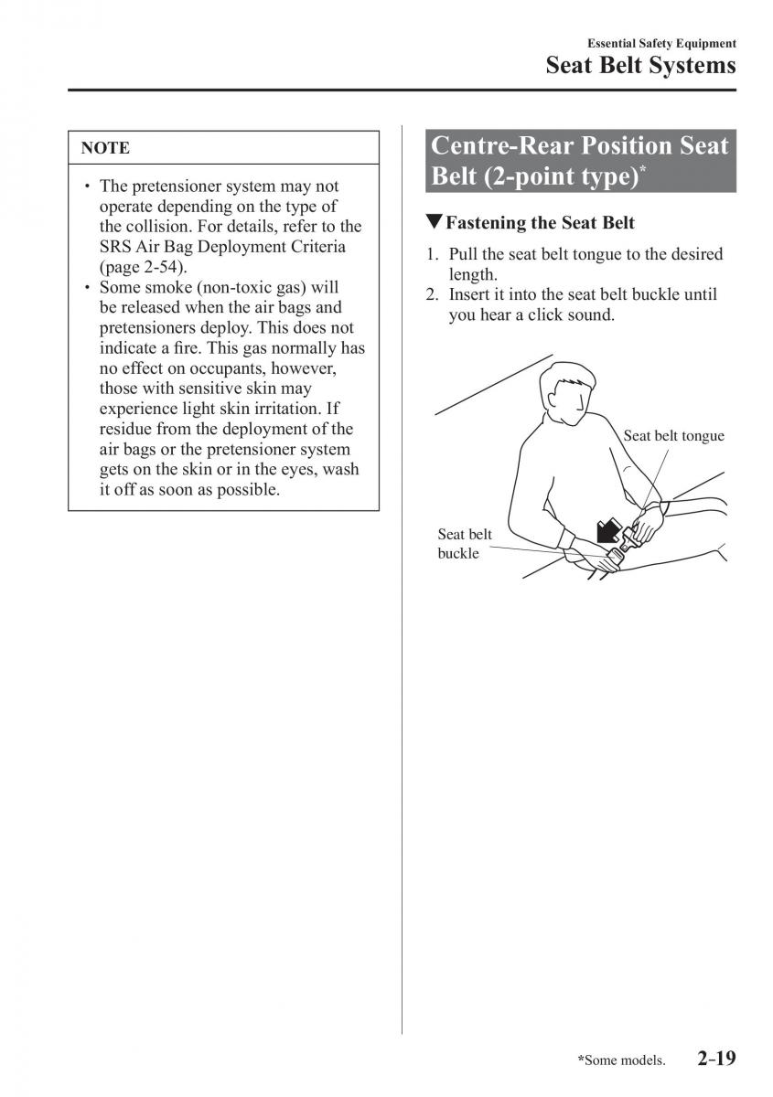 Mazda CX 3 owners manual / page 39