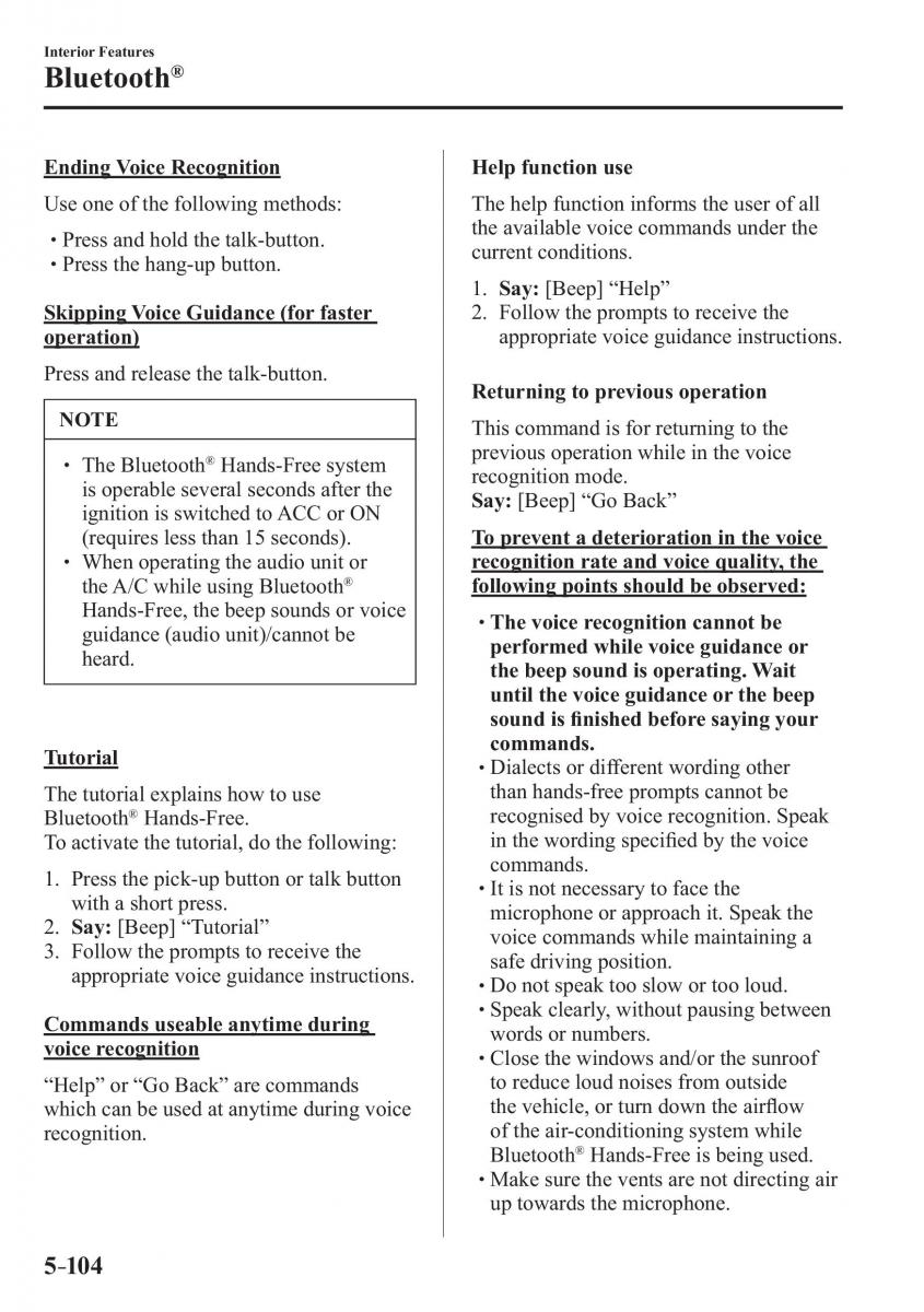 Mazda CX 3 owners manual / page 426