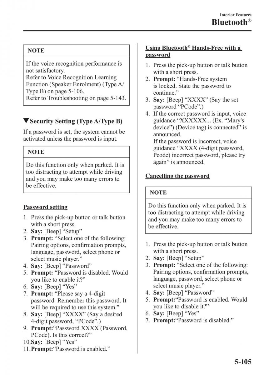 Mazda CX 3 owners manual / page 427