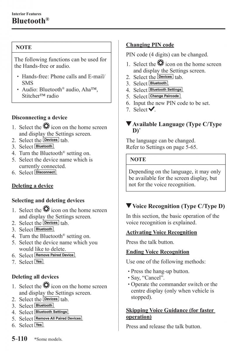 Mazda CX 3 owners manual / page 432