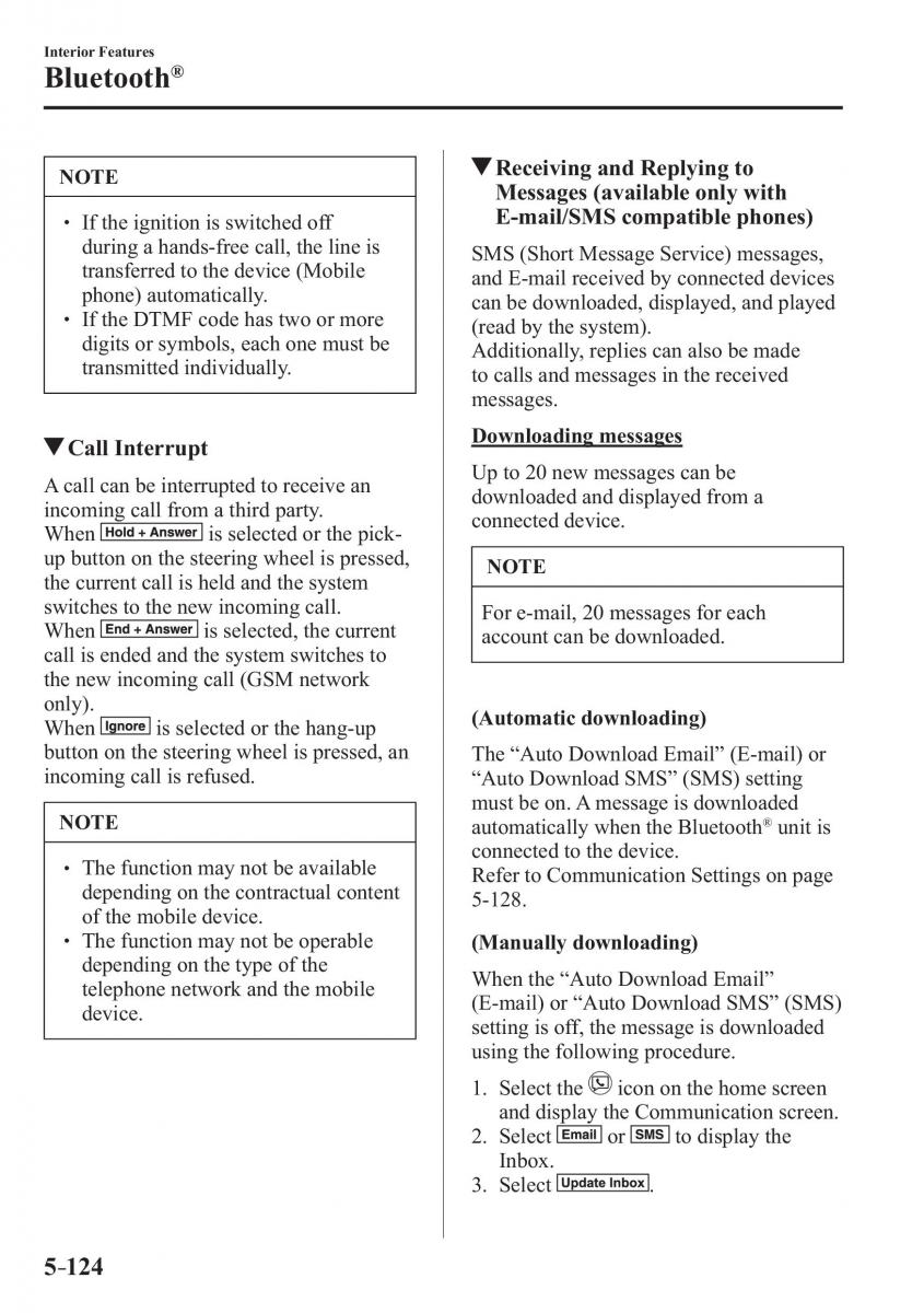 Mazda CX 3 owners manual / page 446