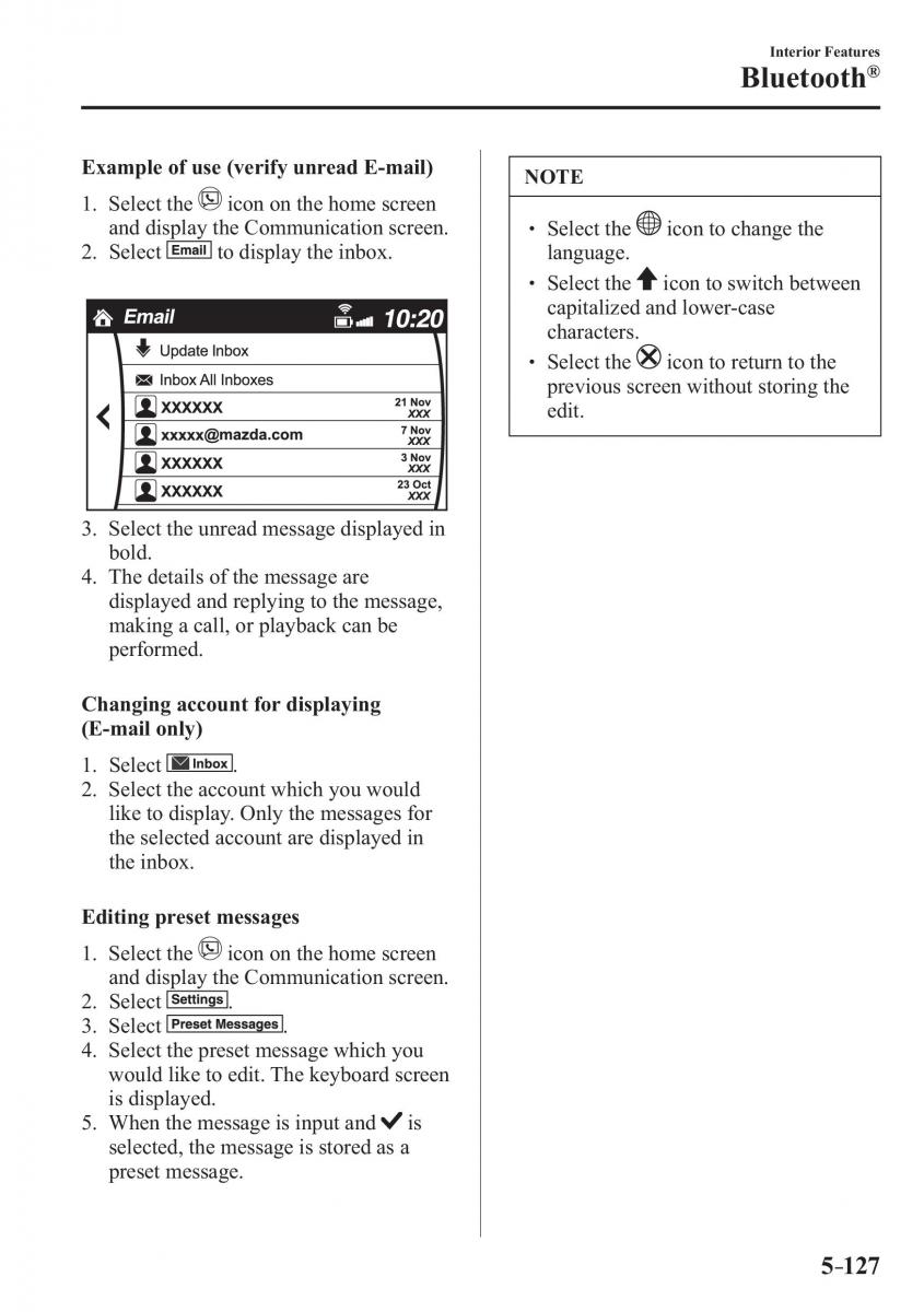 Mazda CX 3 owners manual / page 449