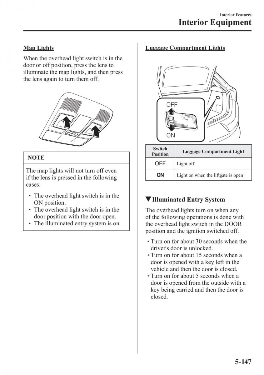 Mazda CX 3 owners manual / page 469