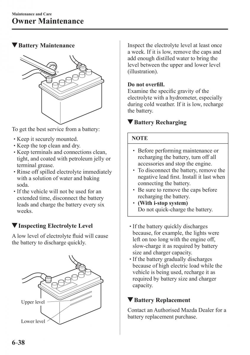 Mazda CX 3 owners manual / page 516