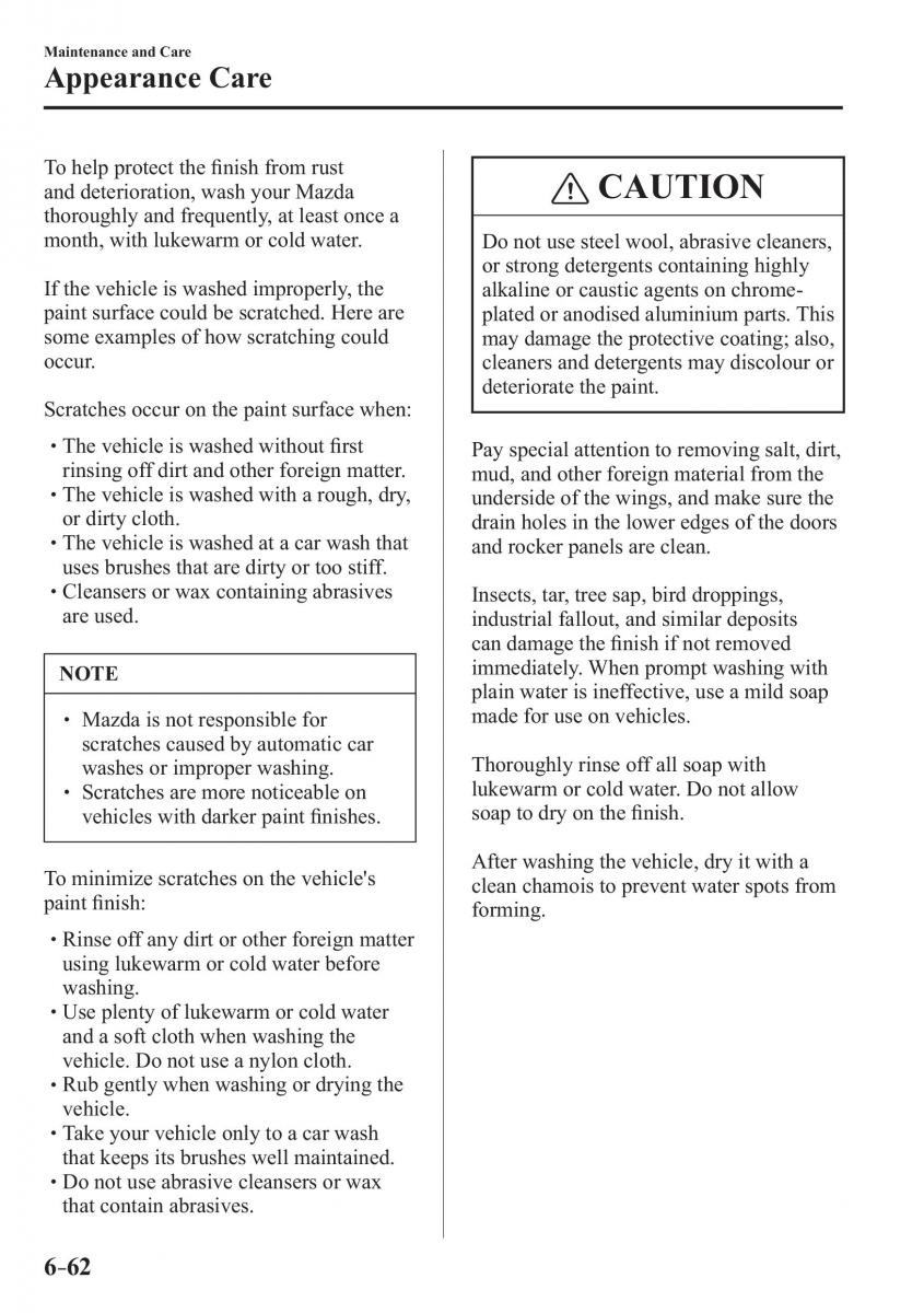 Mazda CX 3 owners manual / page 540