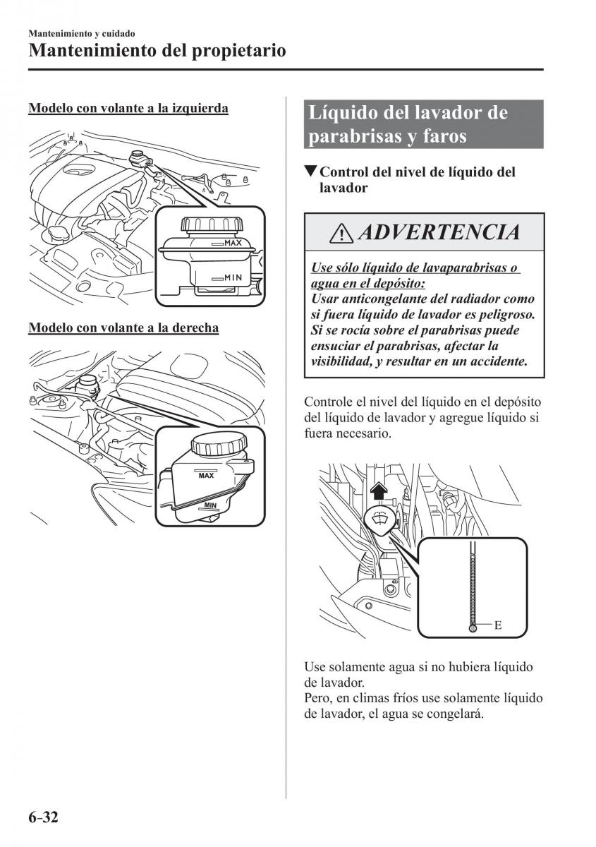 Mazda CX 3 manual del propietario / page 542