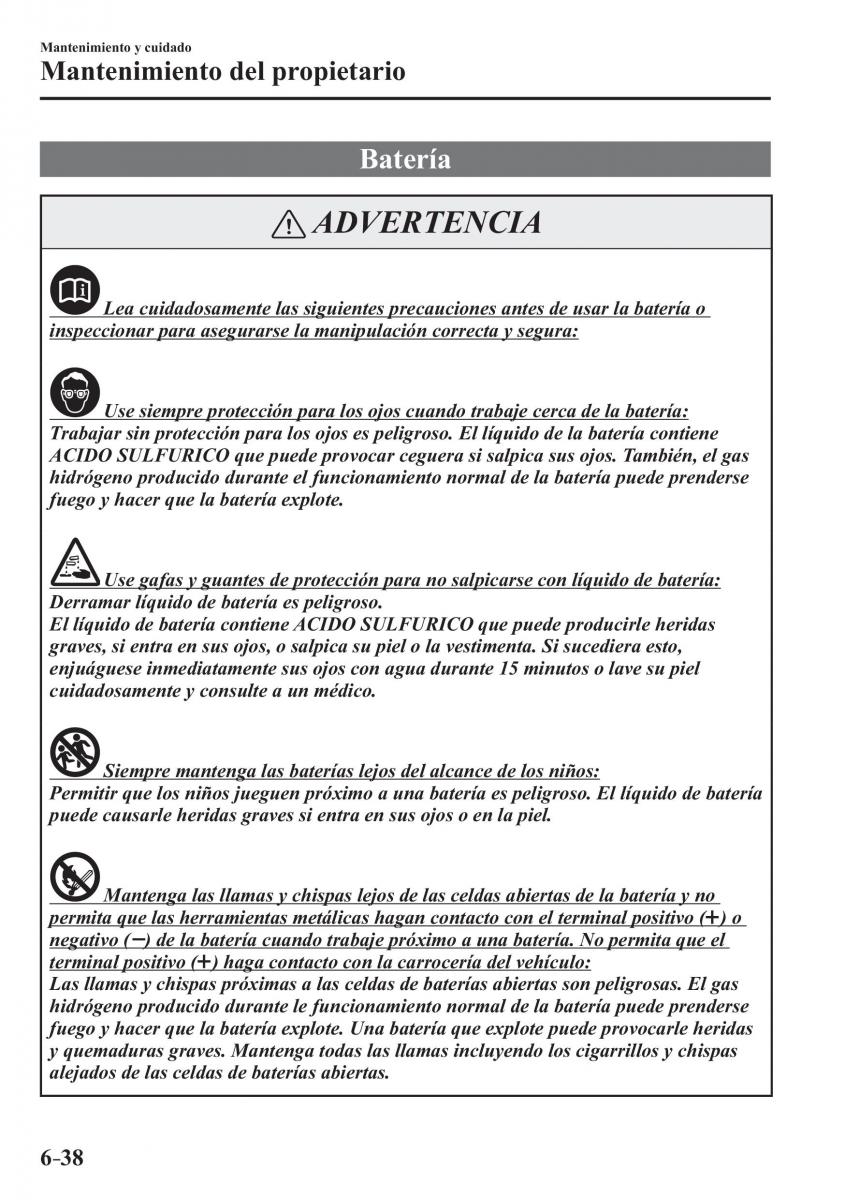 Mazda CX 3 manual del propietario / page 548