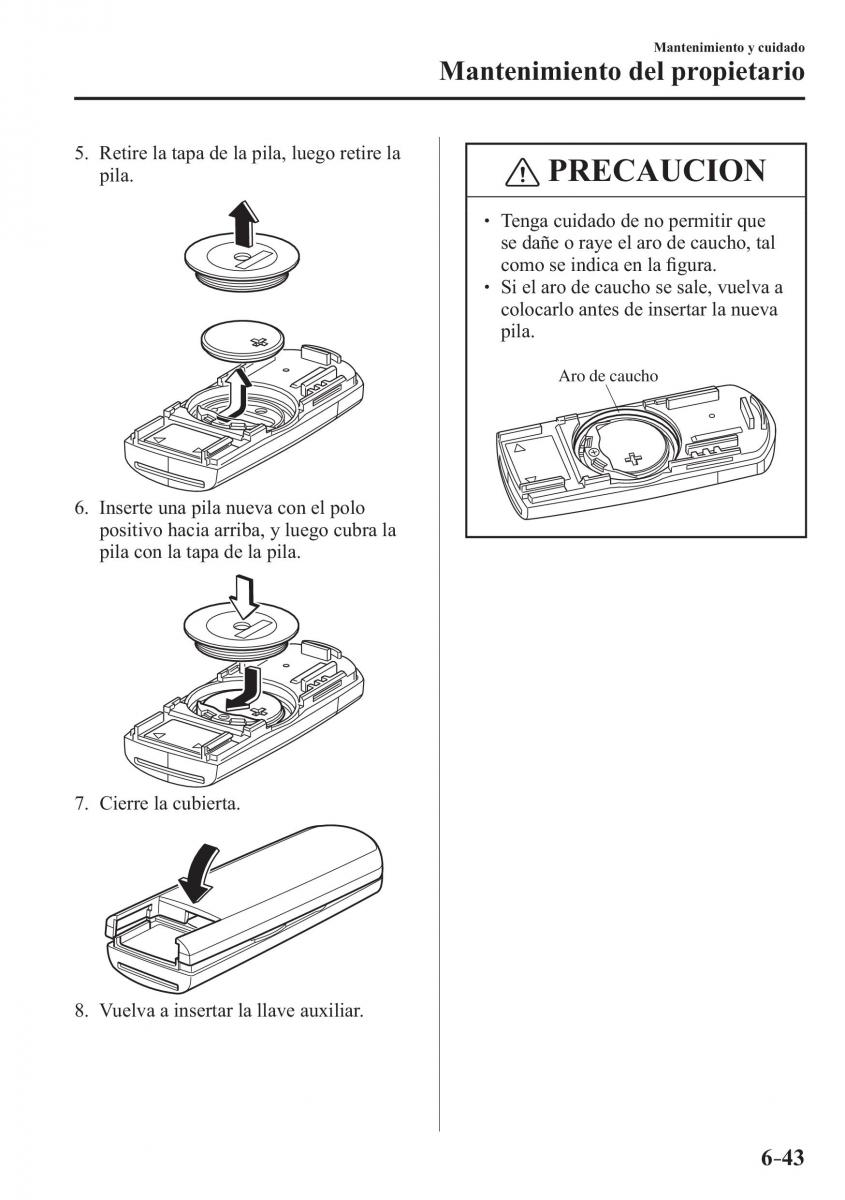 Mazda CX 3 manual del propietario / page 553