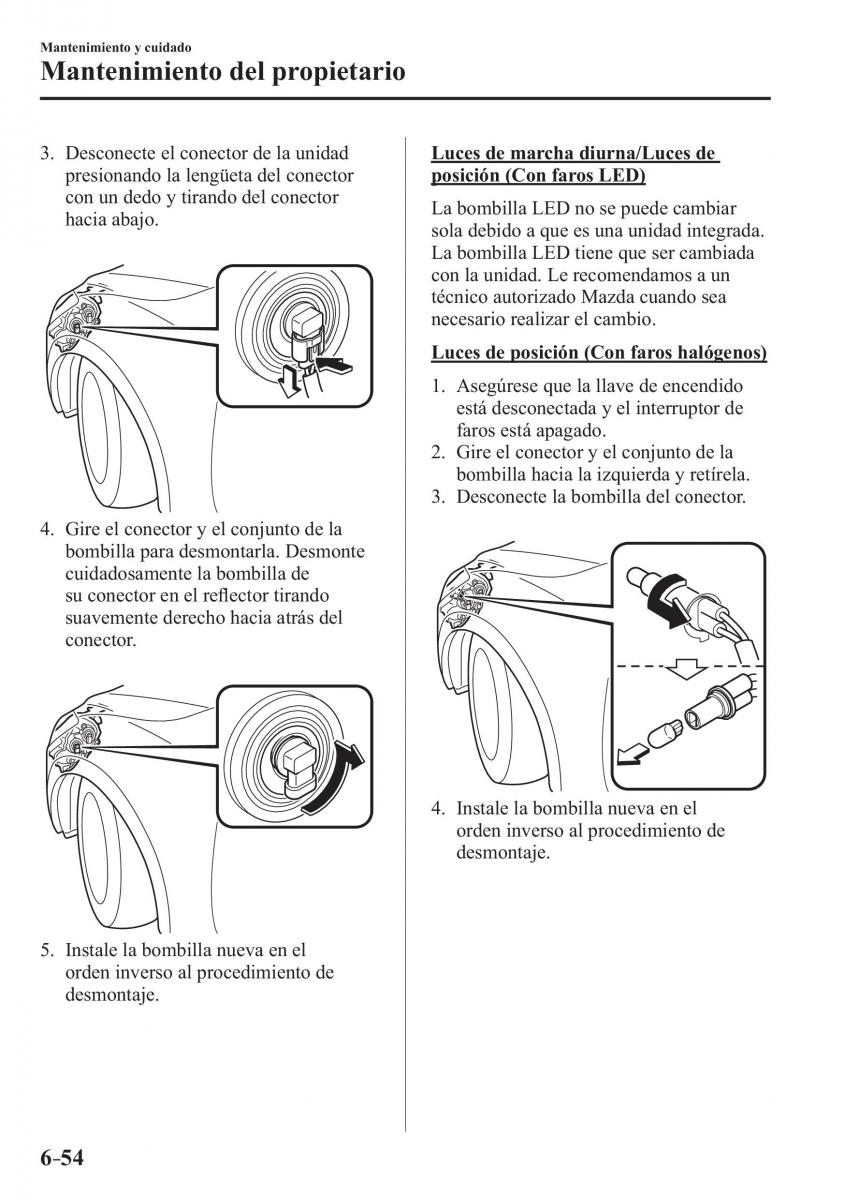 Mazda CX 3 manual del propietario / page 564