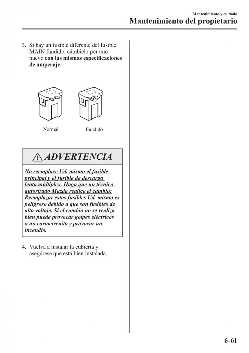 Mazda CX 3 manual del propietario / page 571