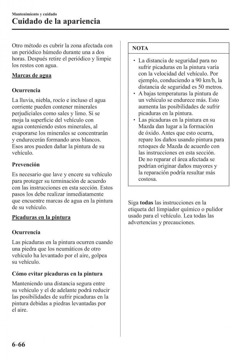 Mazda CX 3 manual del propietario / page 576